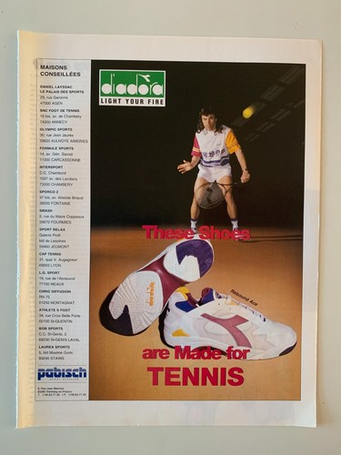 Publicite annees sneakers - publicite, 90